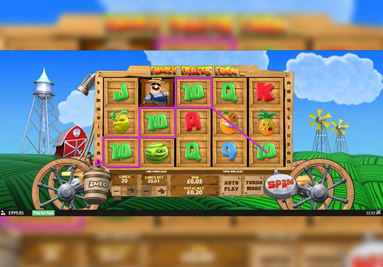 Slot Funky Fruits Farm da Playtech